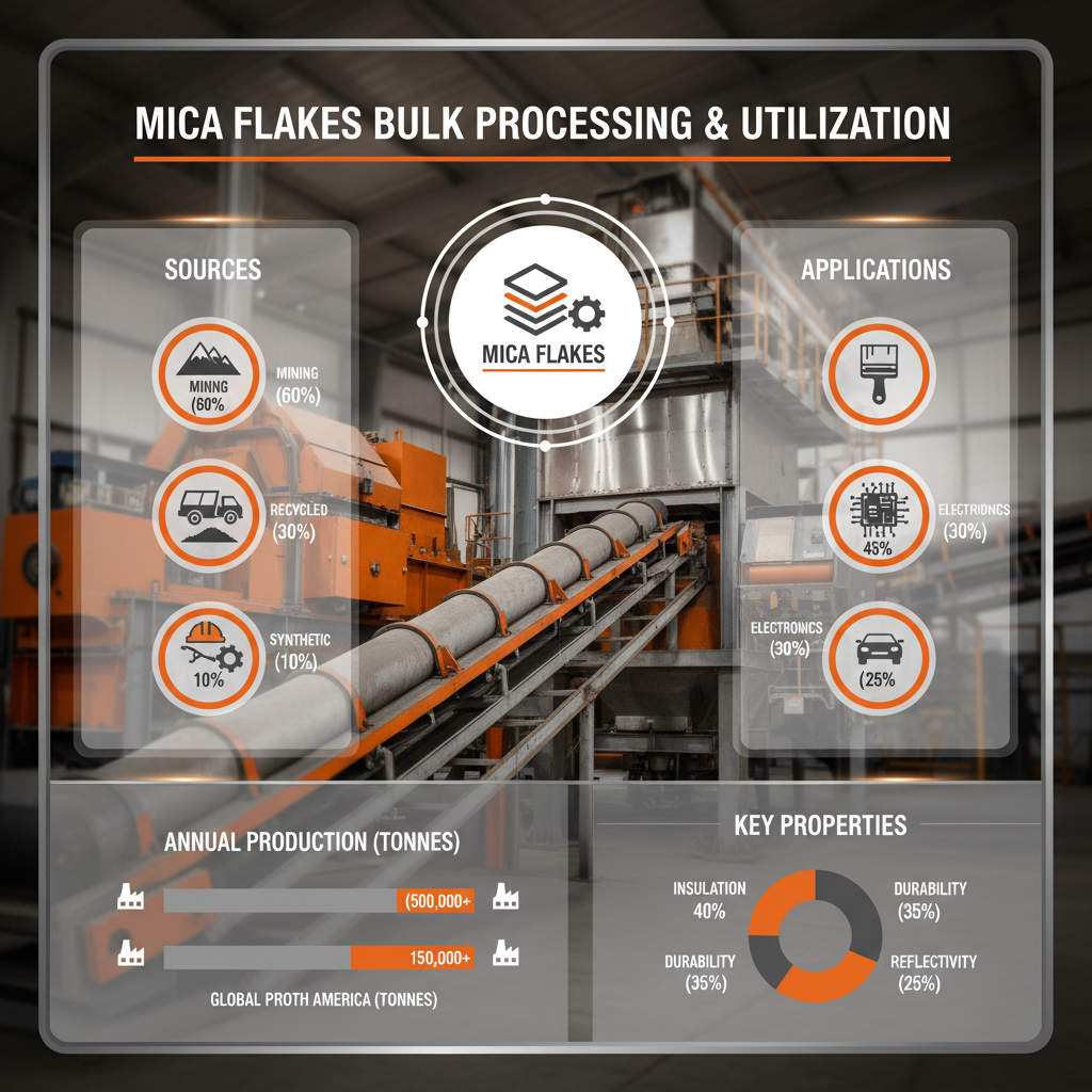 Exploring the Versatility and Applications of Mica Flakes Bulk Materials
