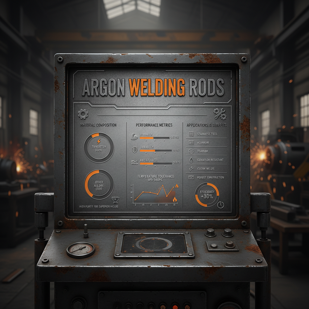 The Critical Role of Argon Welding Rod in Modern Industrial Applications