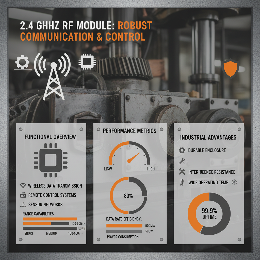 The Essential Role of 2.4 ghz rf module in Modern Wireless Communication