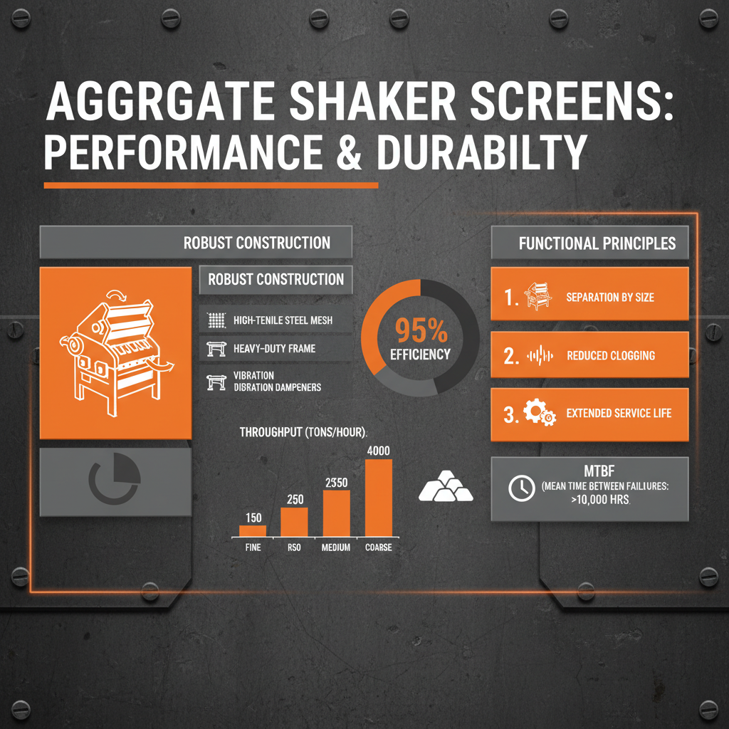 Optimizing Industrial Processes with High Performance Aggregate Shaker Screens