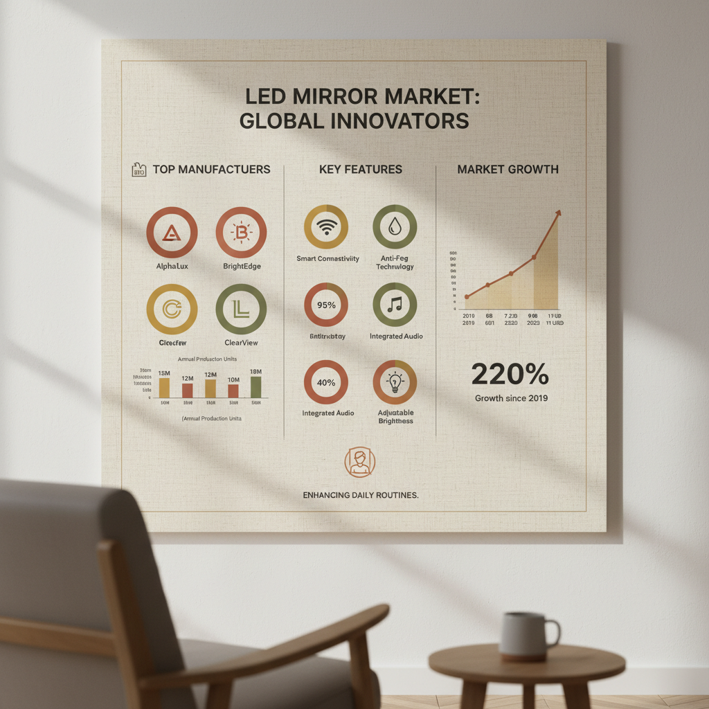 Exploring the Evolution of Led Mirror Manufacturers and Their Impact