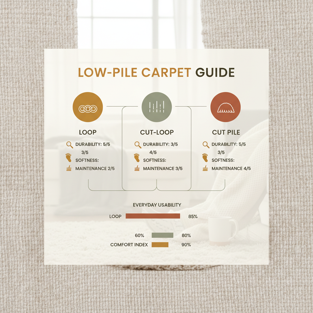 Exploring Durable and Affordable Low Pile Carpet Types for Modern Spaces