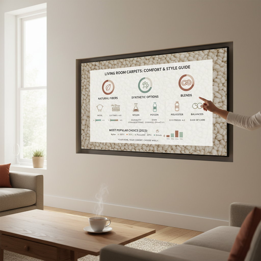 Choosing the Best Carpet Types for Living Room Design and Comfort