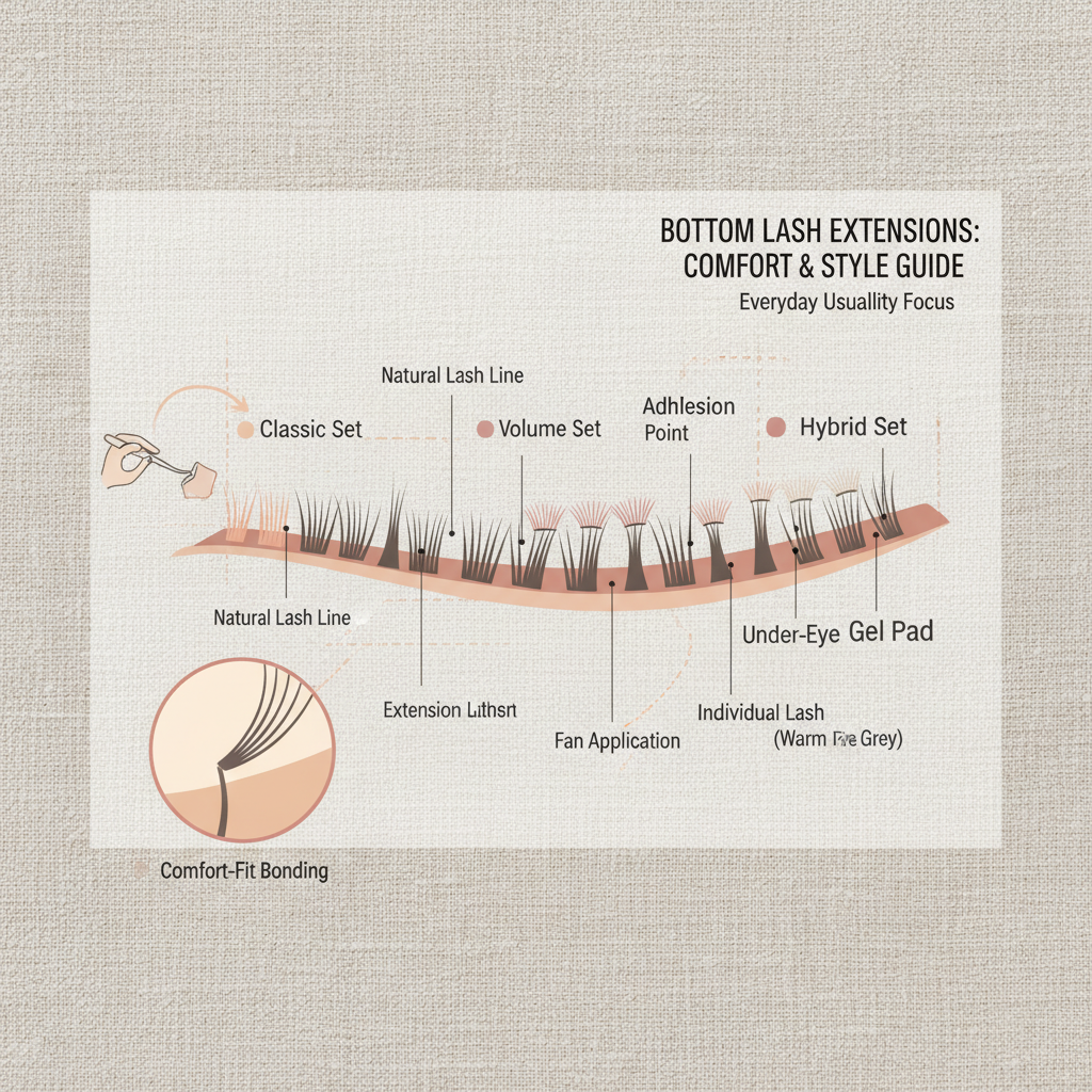 Enhance Your Gaze with Stunning Bottom Eyelash Extensions Techniques