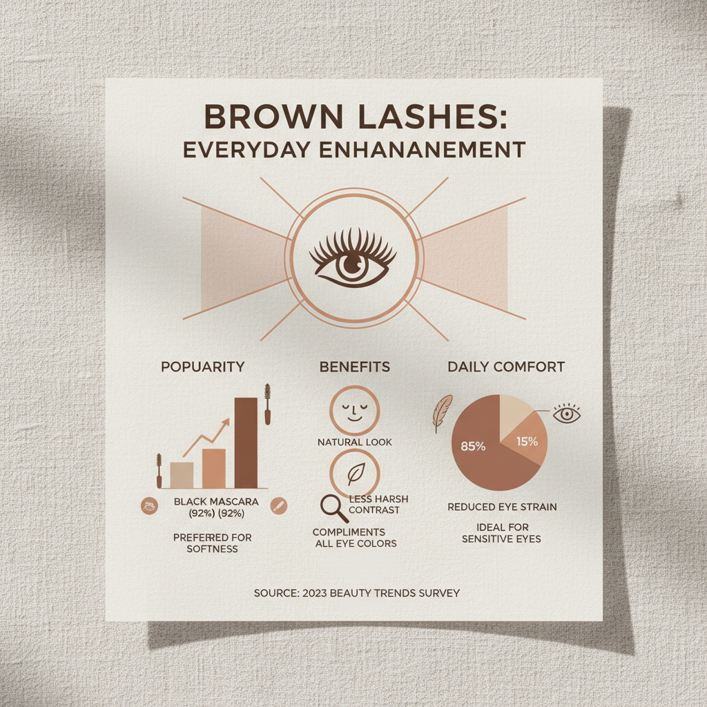 Enhance Your Natural Beauty with Stunning Brown Eyelashes