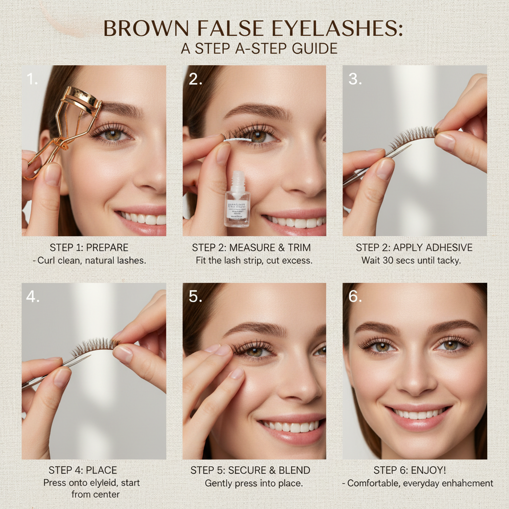 Exploring the World of Brown False Eyelashes Trends and Applications