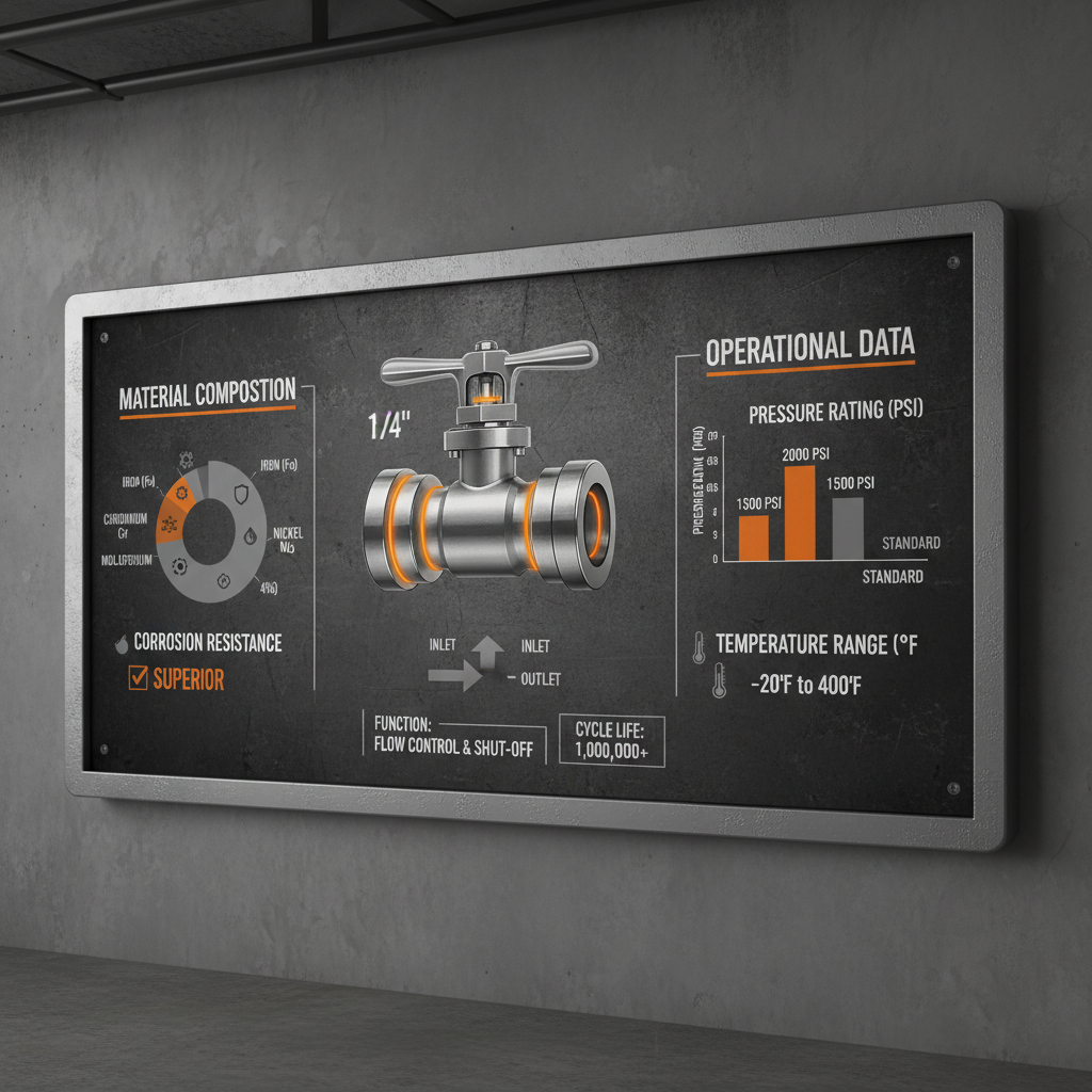 Exploring the Significance of the 1 4 Stainless Valve in Modern Industries