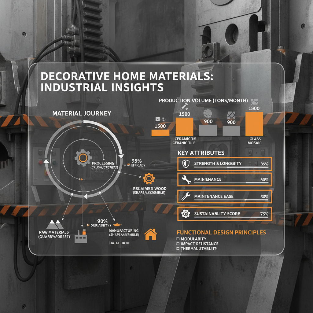 Enhancing Living Spaces with Sustainable Decorative Material for Home