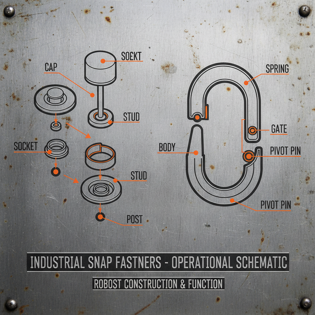 Exploring the Versatility and Industrial Significance of Snap Fasteners