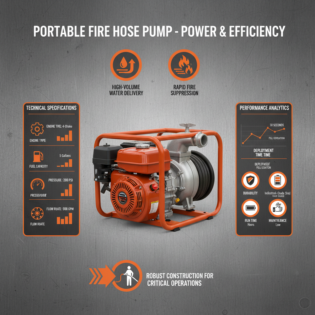 Advancements in Portable Fire Hose Pump Technology for Effective Fire Suppression