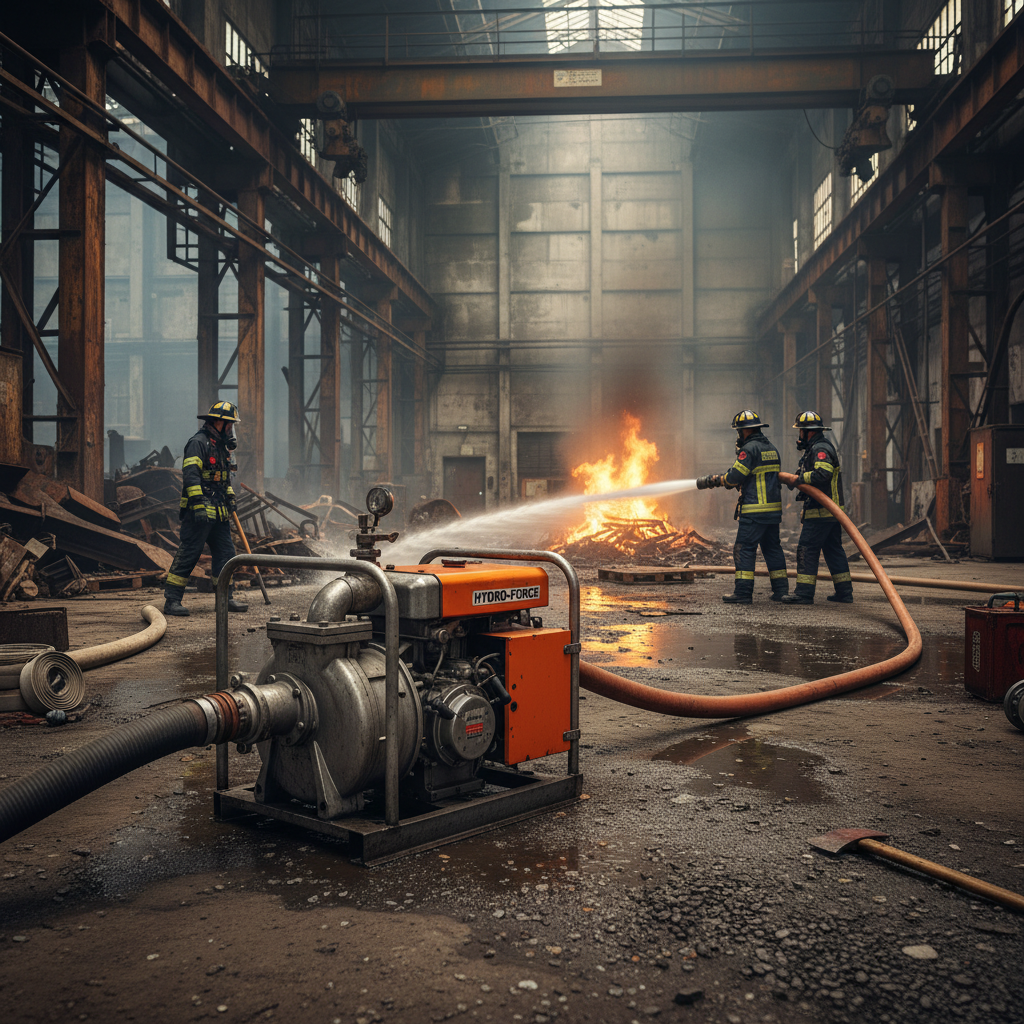 Enhancing Fire Safety with Portable Water Pump Fire Fighting Systems