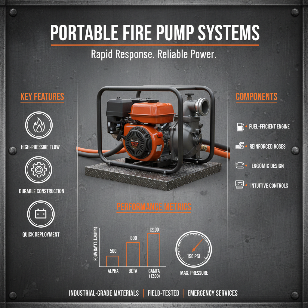 Enhancing Fire Safety with Portable Water Pump Fire Fighting Systems