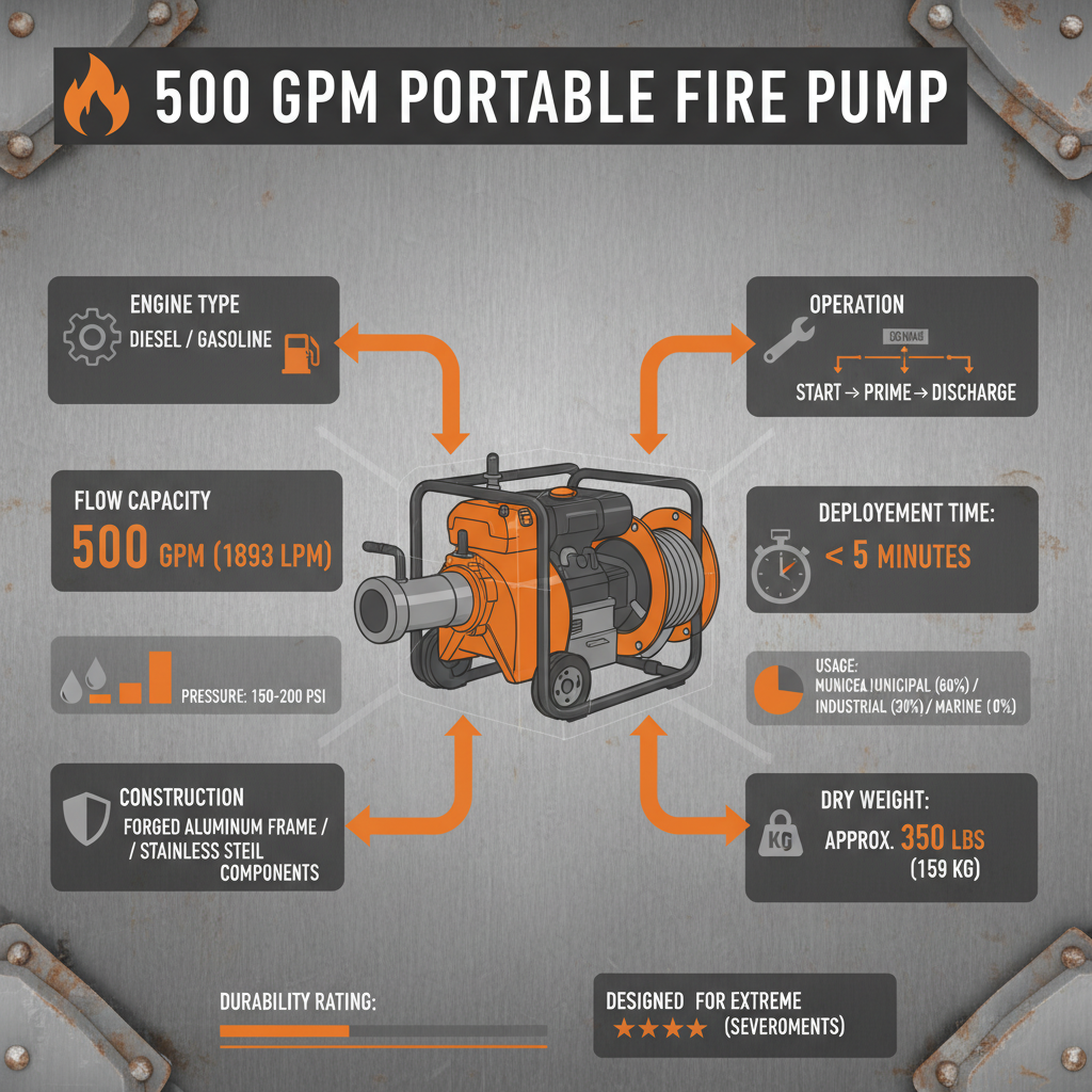 Essential Guide to the 500 gpm Portable Fire Pump for Emergency Response