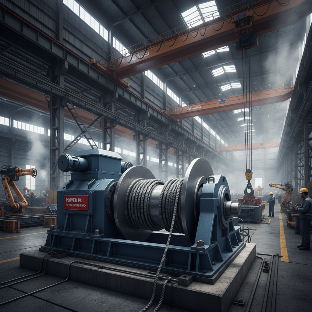 Buy Electric Winch Solutions for Industrial and Marine Applications