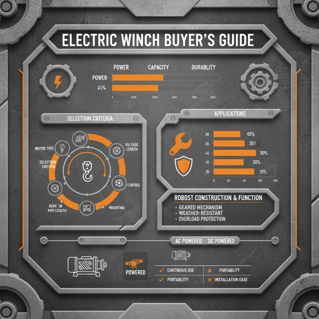 Buy Electric Winch Solutions for Industrial and Marine Applications