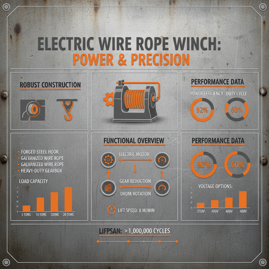 Revolutionizing Lifting Solutions with the Electric Wire Rope Winch