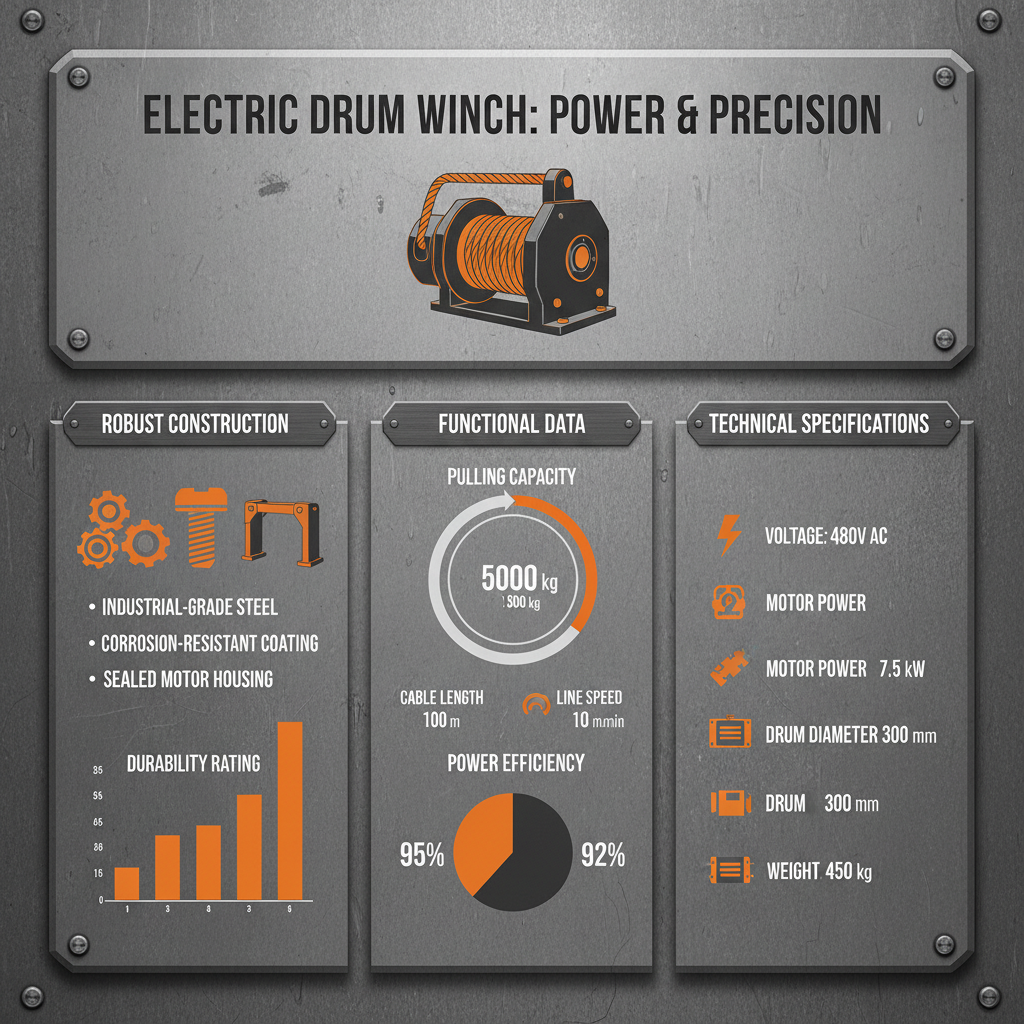 Comprehensive Guide to Electric Drum Winches Applications and Future Trends