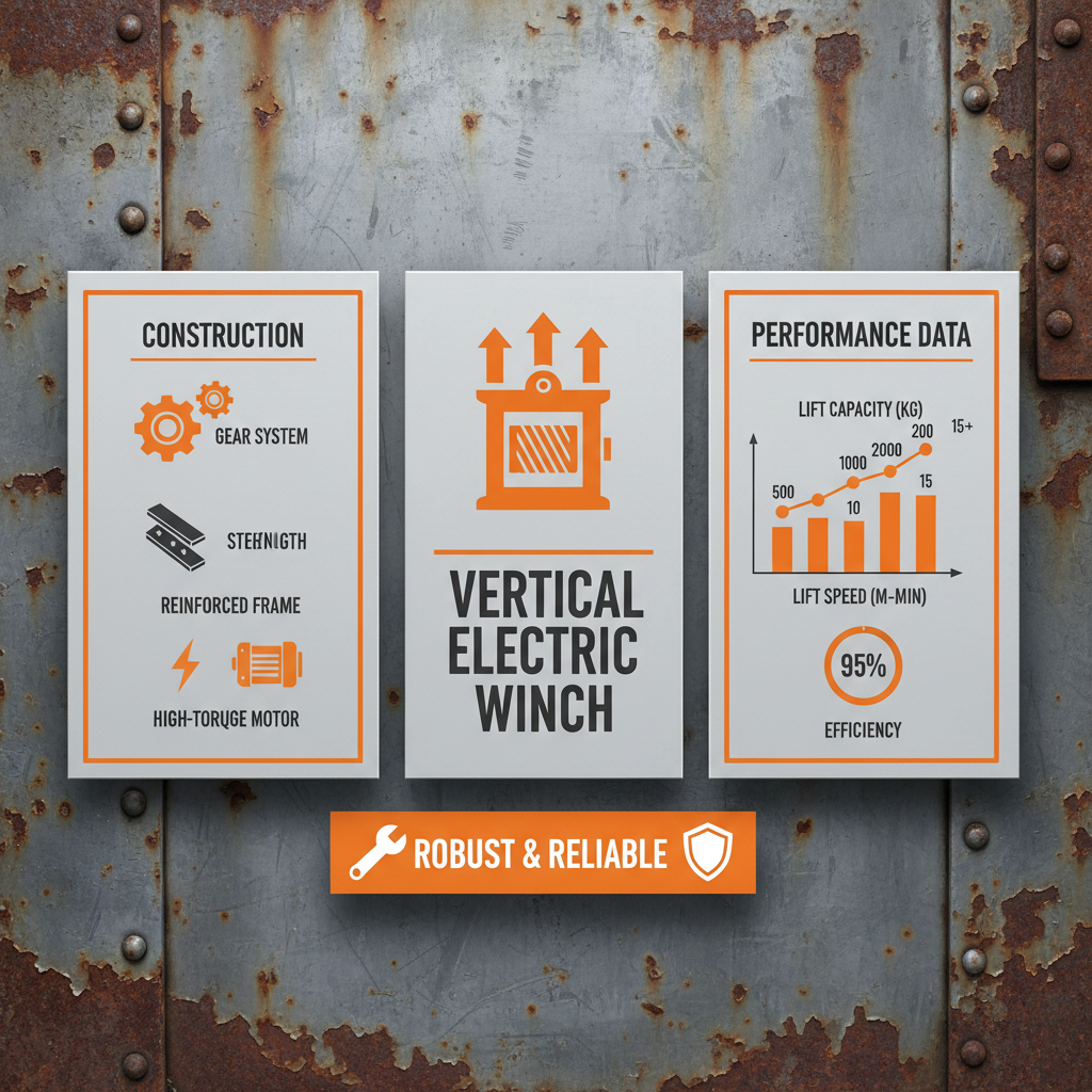 Advanced Vertical Winch Electric Systems for Modern Industrial Applications
