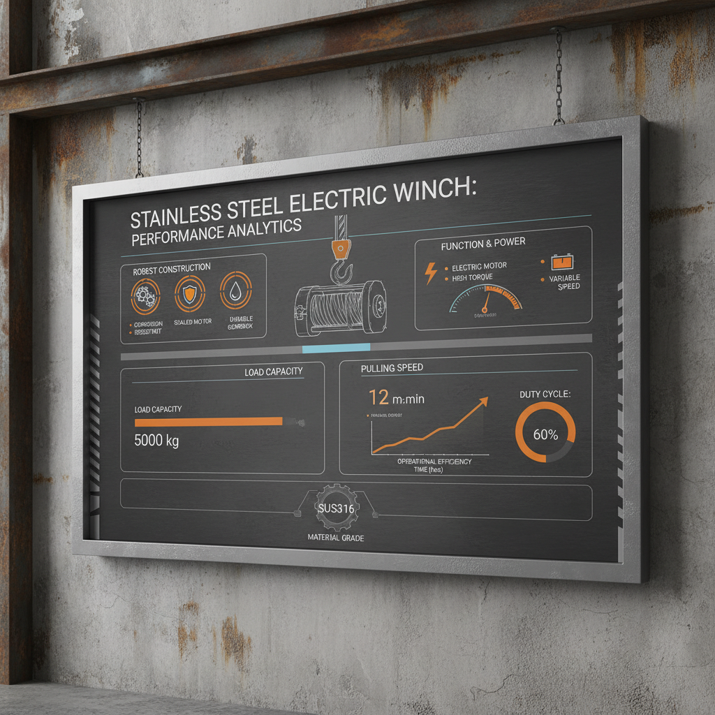 Exploring the Versatility and Benefits of Stainless Steel Electric Winches