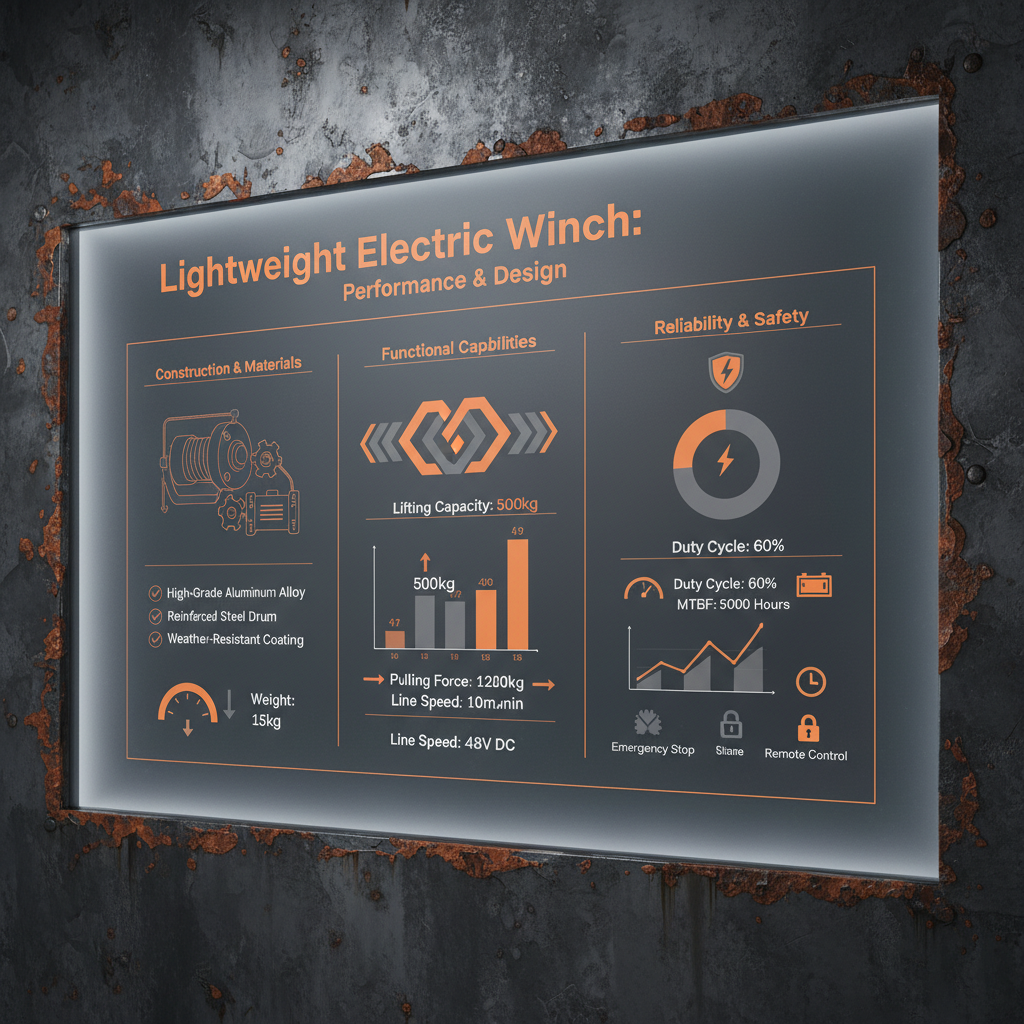 The Rise of Lightweight Electric Winch Technology for Modern Industries