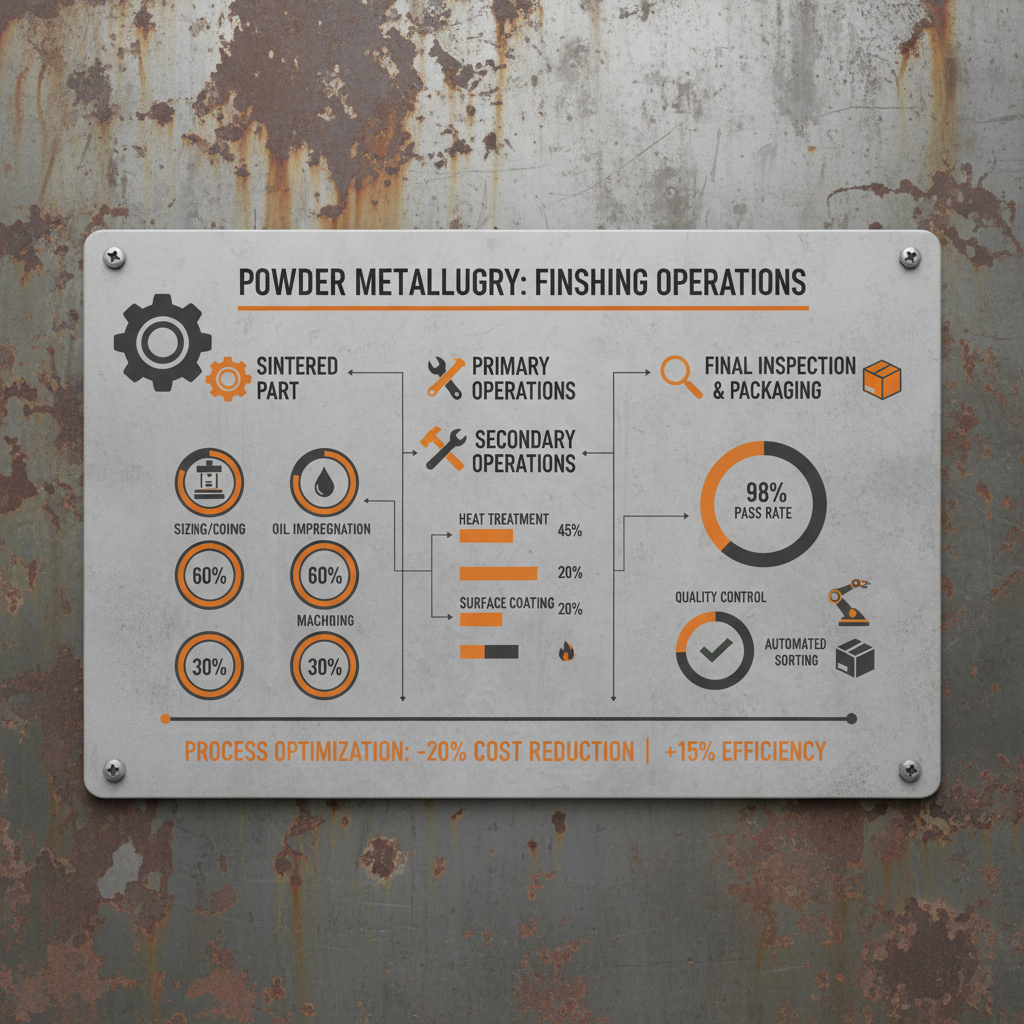 Optimizing Finishing Operations in Powder Metallurgy for Enhanced Component Performance