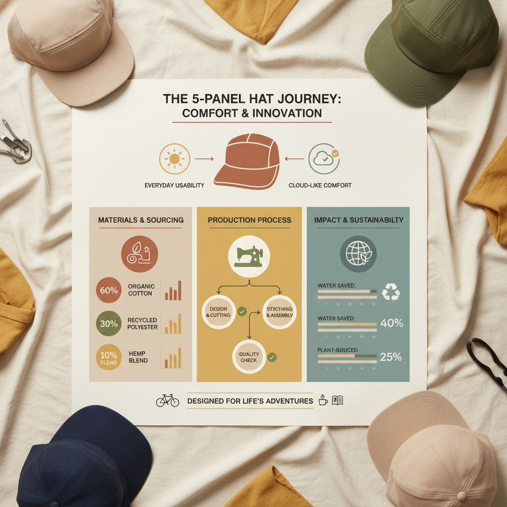 Leading 5 Panel Hat Manufacturer for Custom Branding and Quality Headwear