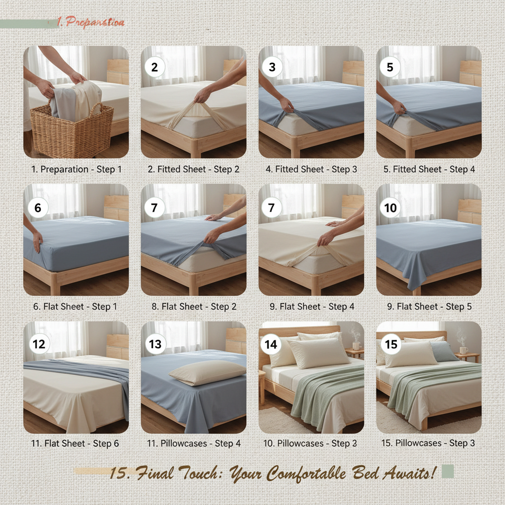 The Enduring Comfort and Practicality of Polyester and Cotton Bed Sheets