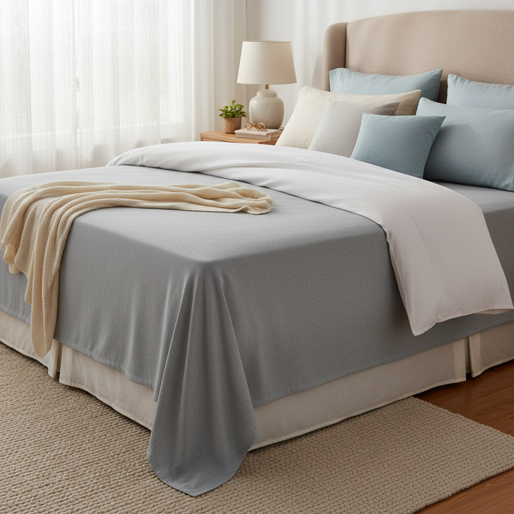 Affordable and Durable Polyester Cotton Fitted Sheets for Comfortable Sleep