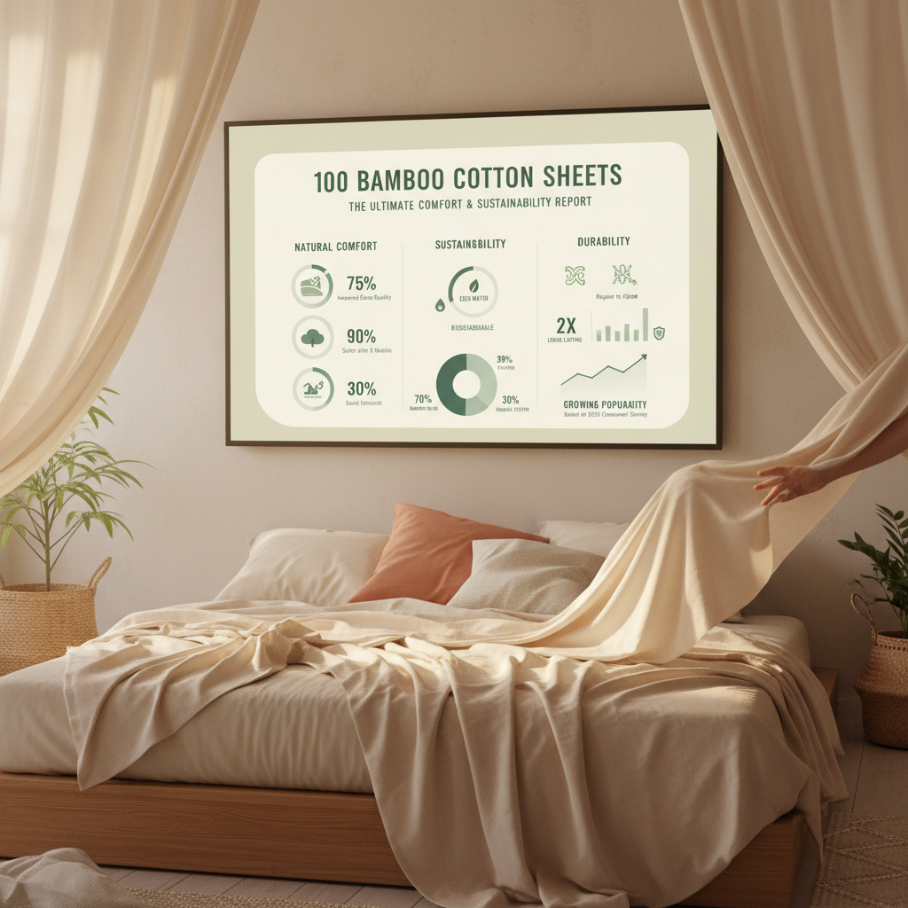 Discover the Luxurious Comfort of 100 Bamboo Cotton Sheets for a Sustainable Sleep