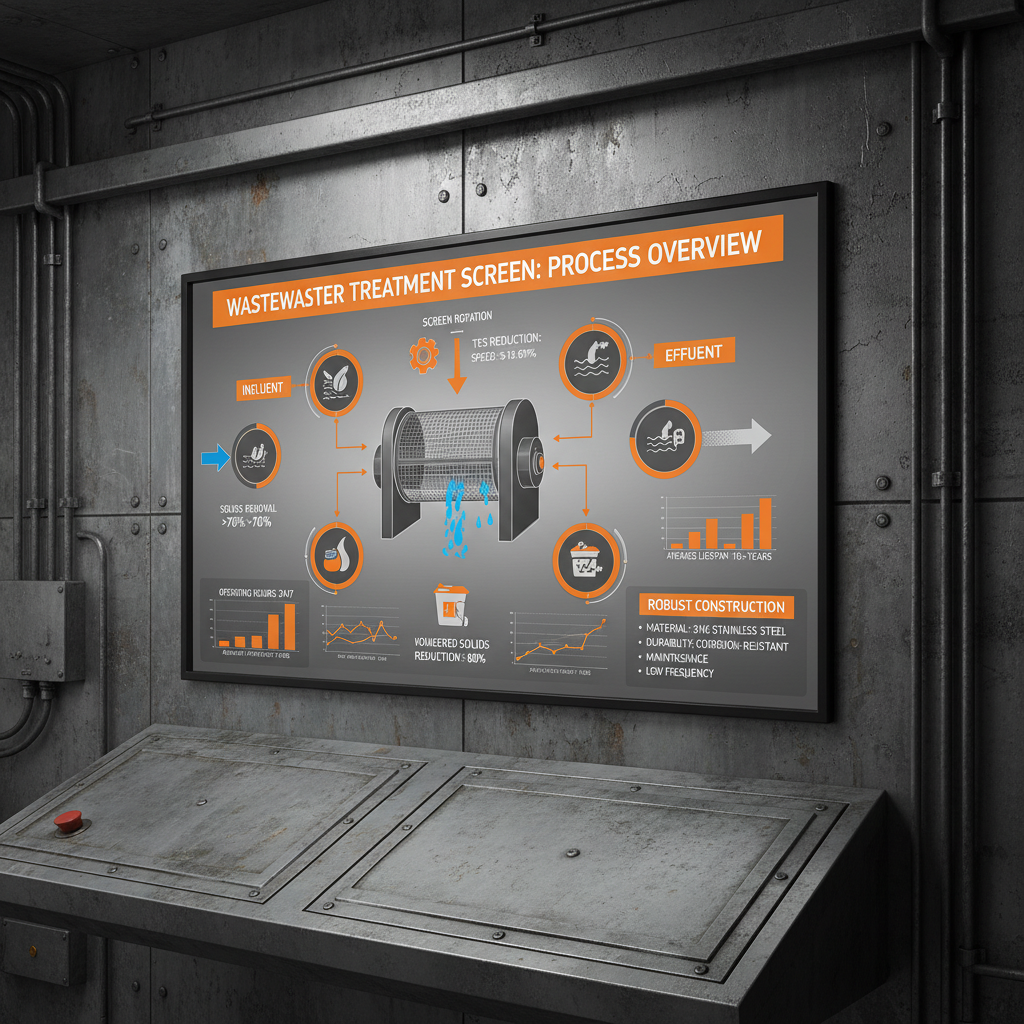 Advancements in Wastewater Treatment Screen Technology for Sustainable Water Management
