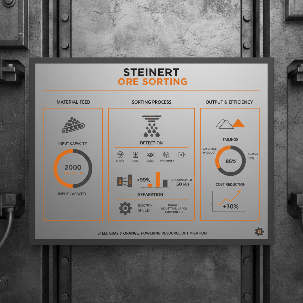 Steinert Ore Sorting Advancements in Mineral Processing and Resource Recovery