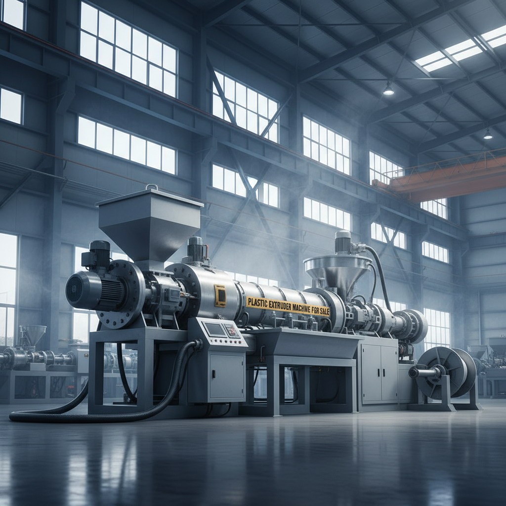 Discover High Quality Plastic Extruder Machine for Sale and Industry Applications