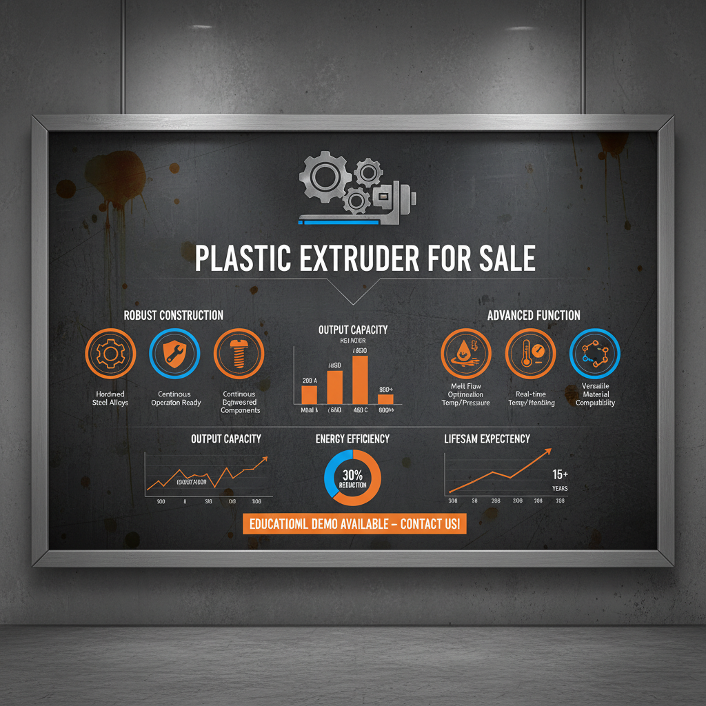 Exploring the Dynamic Market for a Plastic Extruder for Sale and Industry Trends