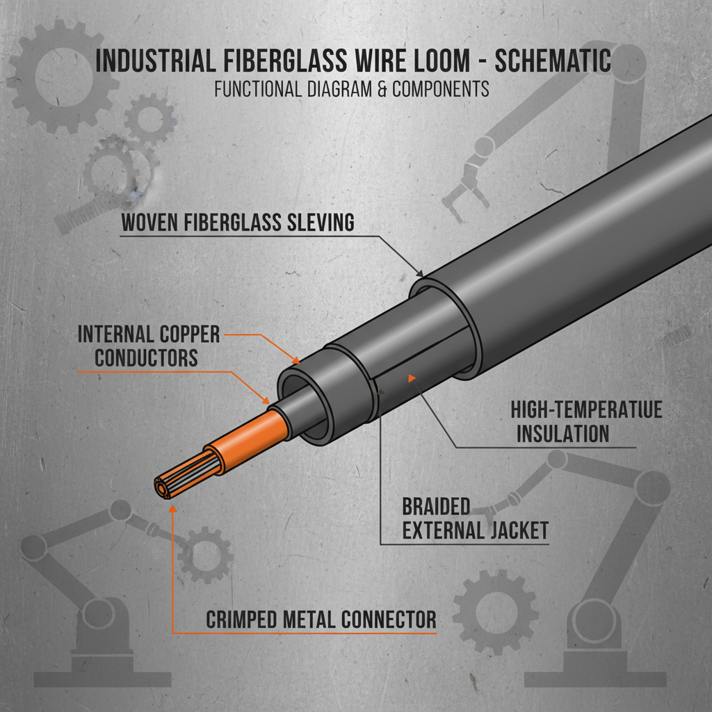Fiberglass Wire Loom Solutions for Robust Cable Management and Protection