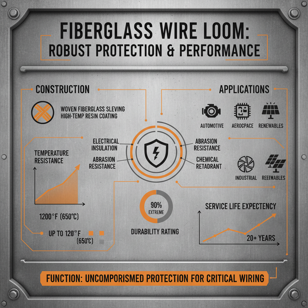 Fiberglass Wire Loom Solutions for Robust Cable Management and Protection