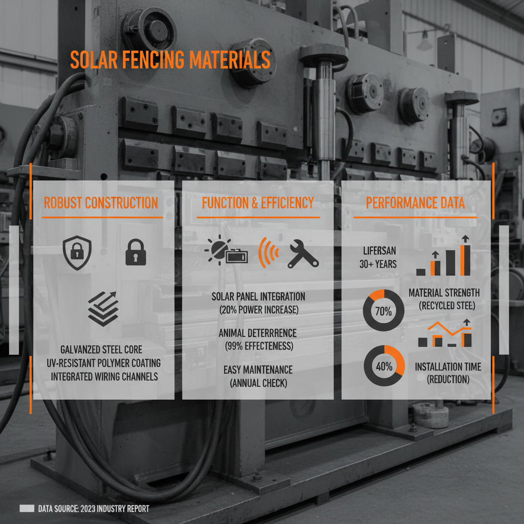 Advancements in Solar Fencing Material for Robust Perimeter Security