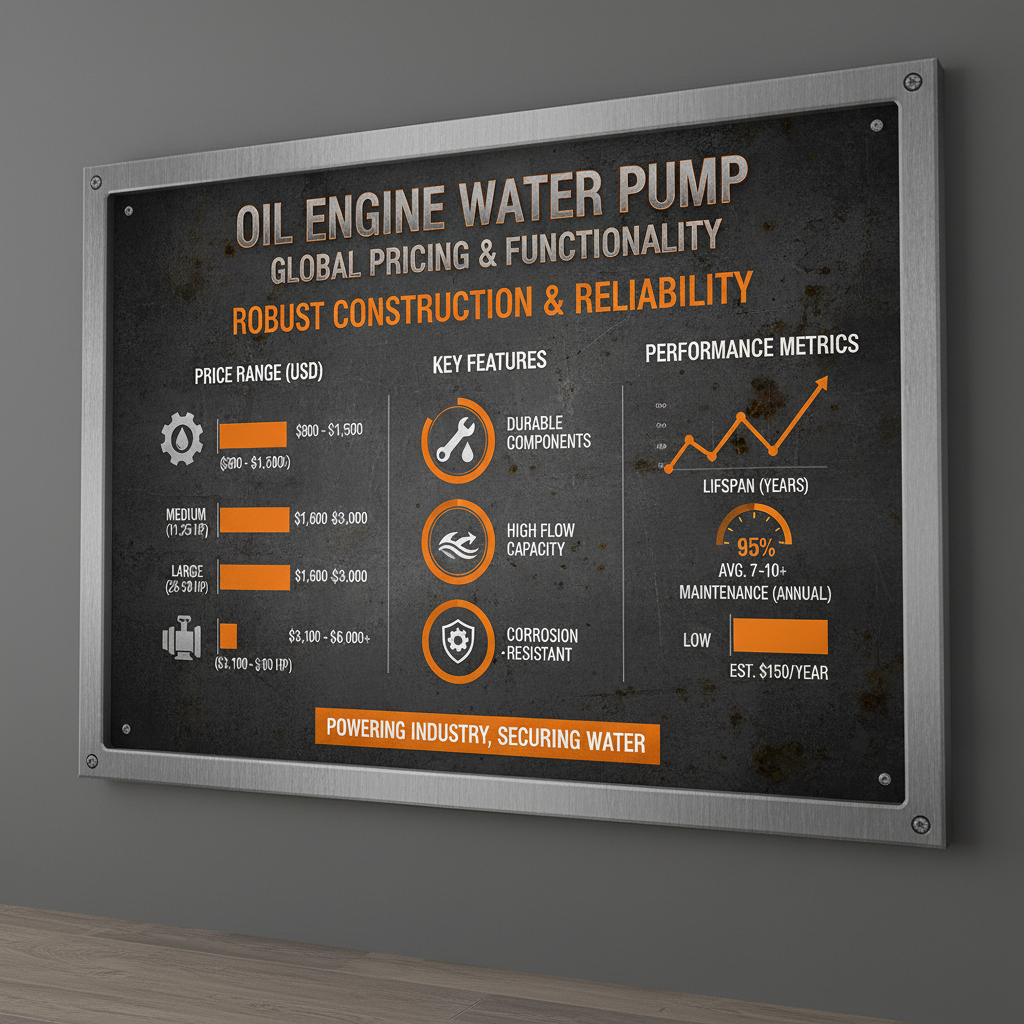 Understanding Oil Engine Water Pump Price Factors and Market Dynamics