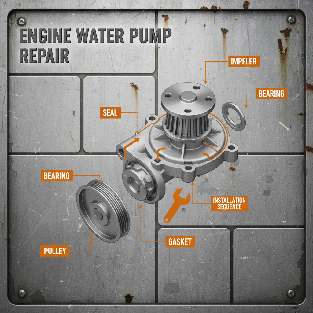 Comprehensive Guide to Engine Water Pump Repair and Vehicle Cooling Systems