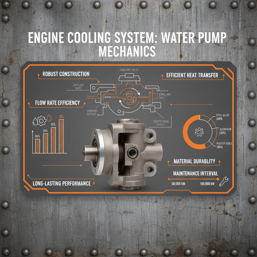 Comprehensive Engine Water Pump Diagram for Optimal Vehicle Cooling Performance