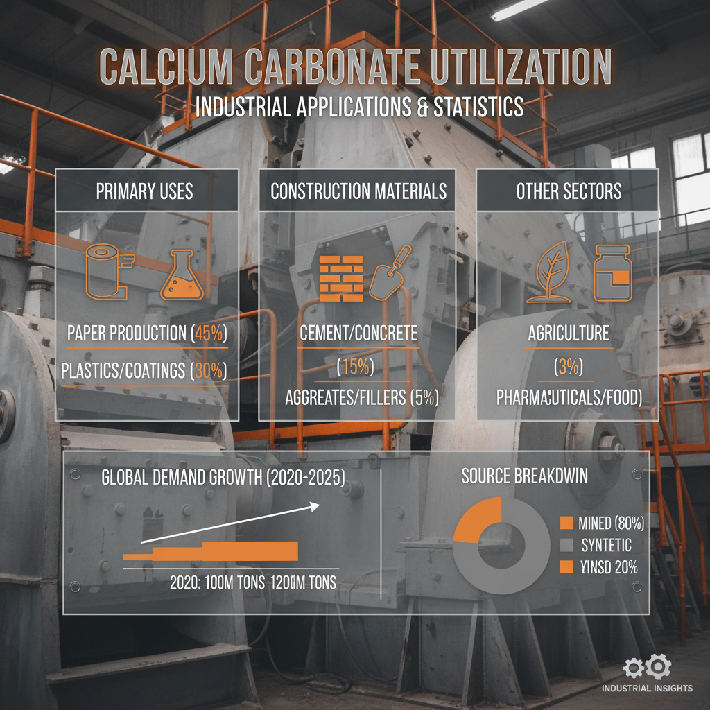 Exploring the Extensive Calcium Carbonate Use Across Industries and Applications