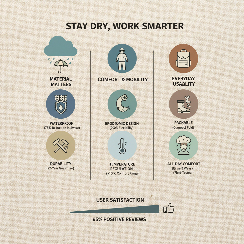 Comprehensive Guide to Work Rain Gear for Enhanced Safety and Productivity