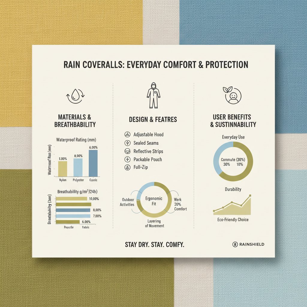 Comprehensive Guide to Rain Coveralls for Optimal Weather Protection