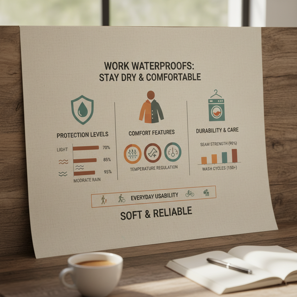 Essential Work Waterproofs For Worker Safety And Productivity