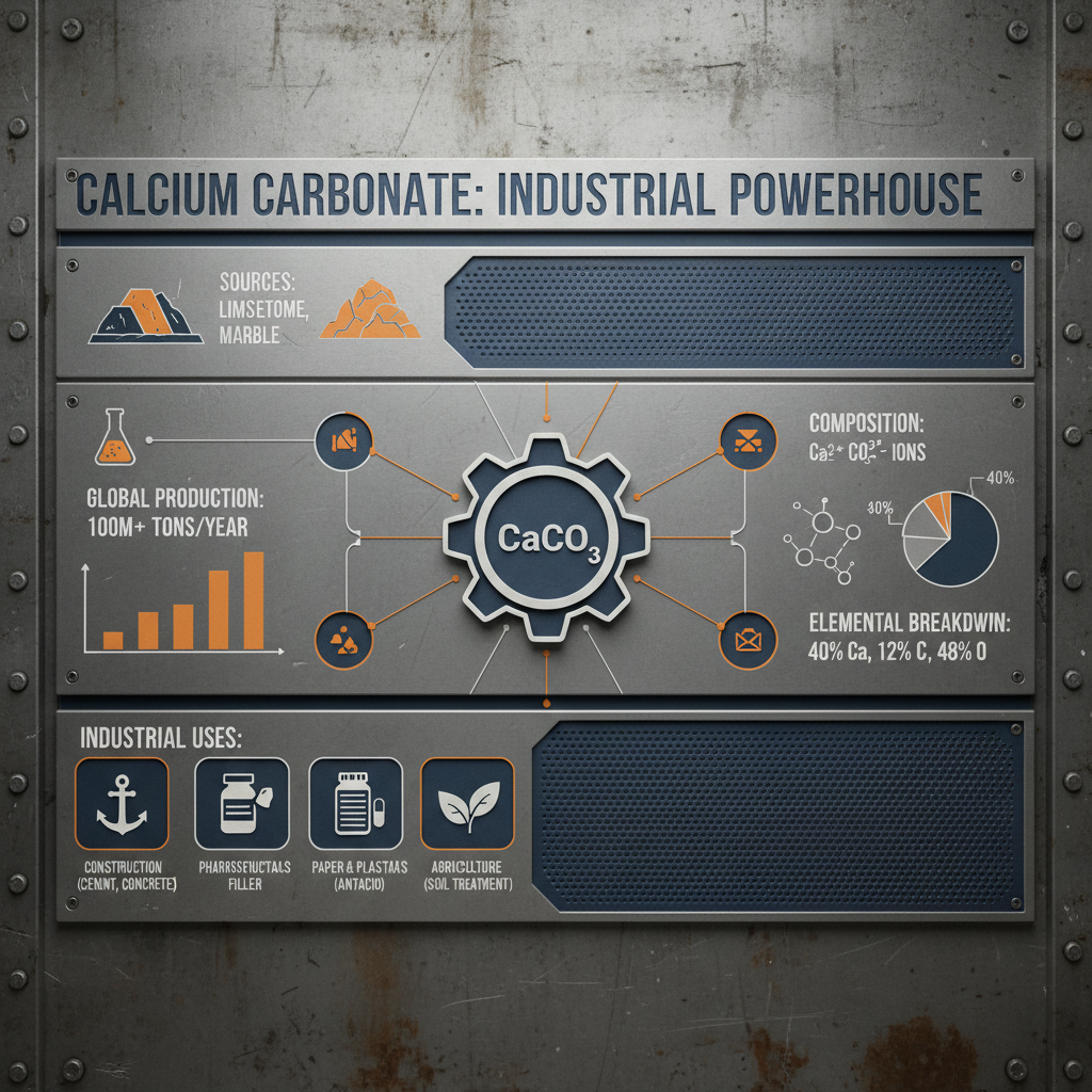 Exploring the Versatility of Calcium Carbonate Made of and Its Global Impact