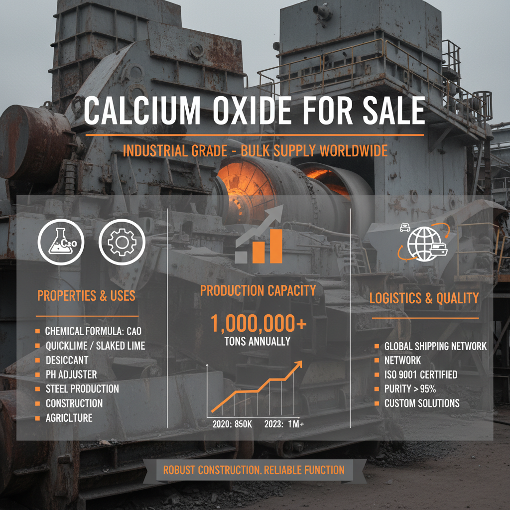 Exploring Calcium Oxide for Sale Its Applications and Future Trends