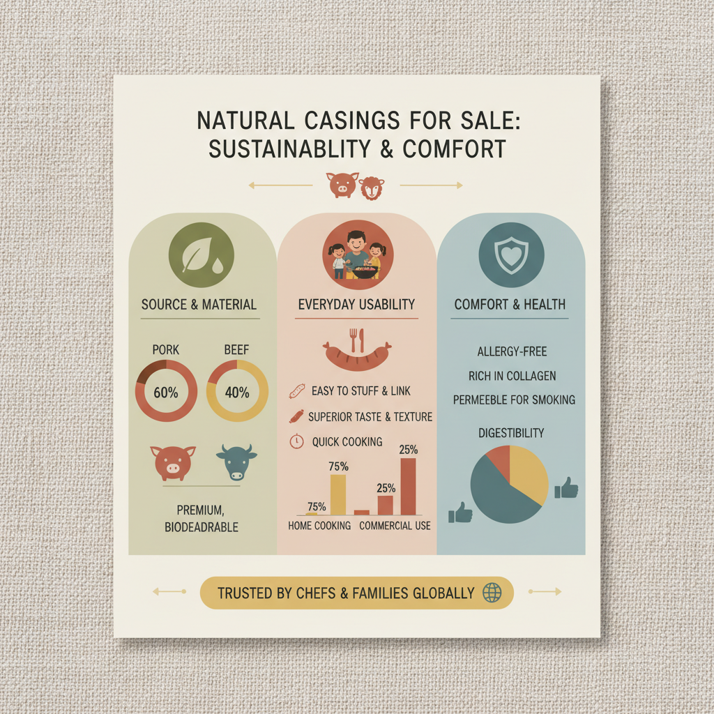 Exploring the World of Natural Casings for Sale and Their Applications