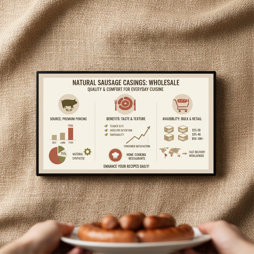 Discover Premium Natural Sausage Casings for Sale and Enhance Your Products