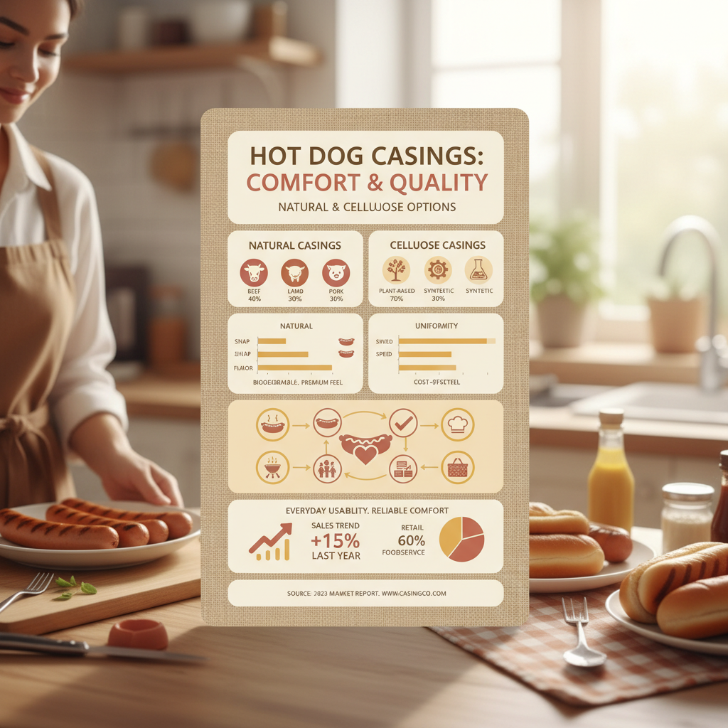 Explore Premium Hot Dog Casings for Sale and Industry Insights