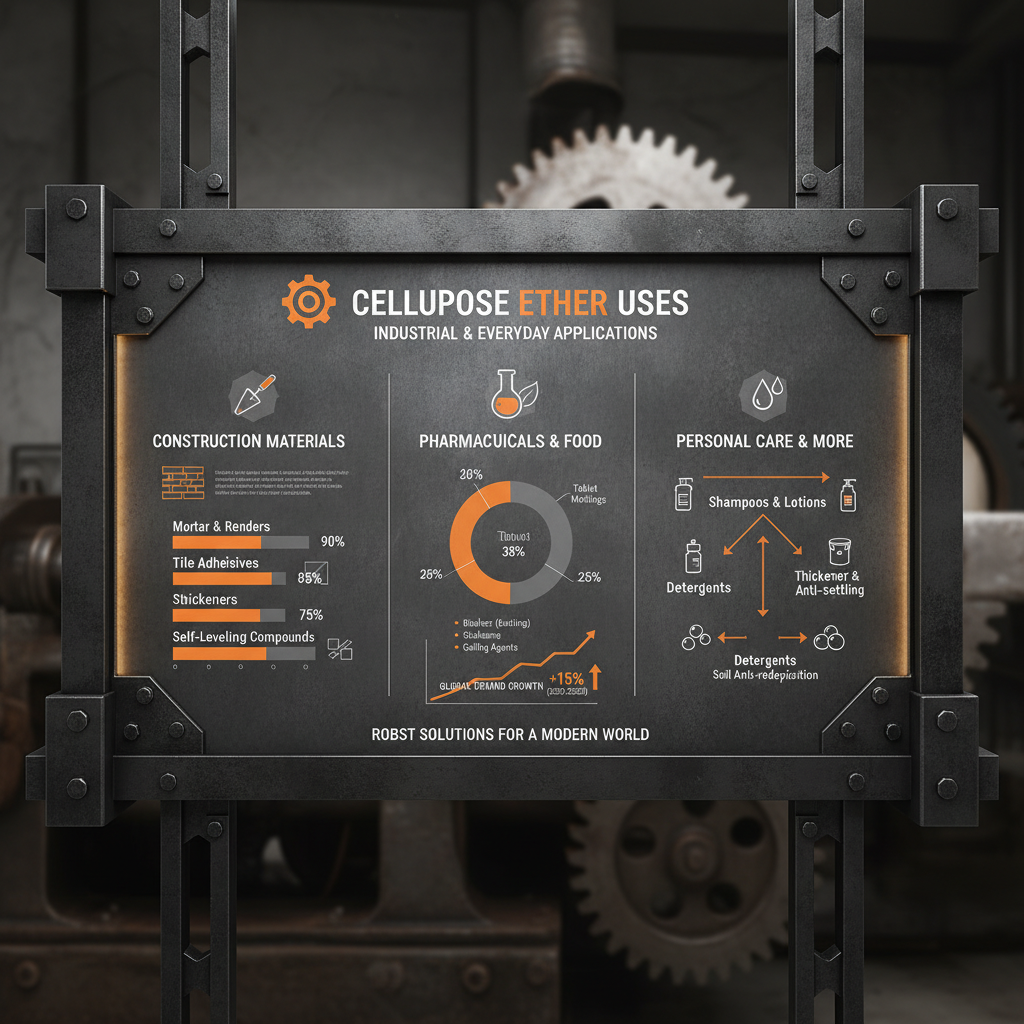 Exploring the Diverse and Expanding Cellulose Ether Uses Across Industries