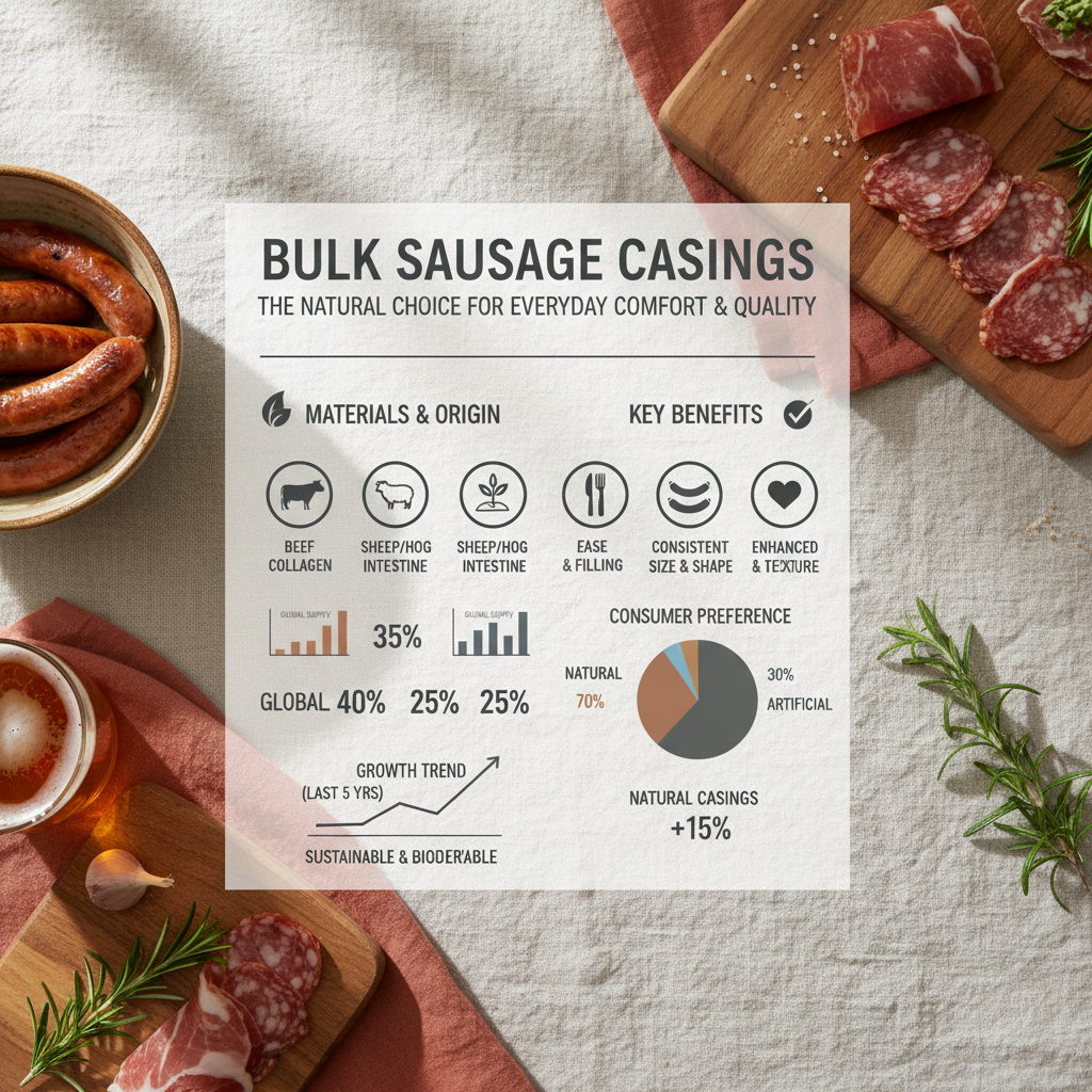 Understanding Bulk Sausage Casings for Optimal Meat Processing and Product Quality